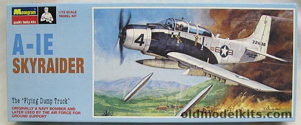 Monogram 1/72 A-1E Skyraider Flying Dump Truck, PA146-100 plastic model kit